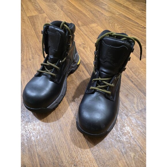 ACE Work Boots Safety Toe Black Men’s 5.5 / Women’s 7 ASTM F2413-11 EH - Picture 1 of 16